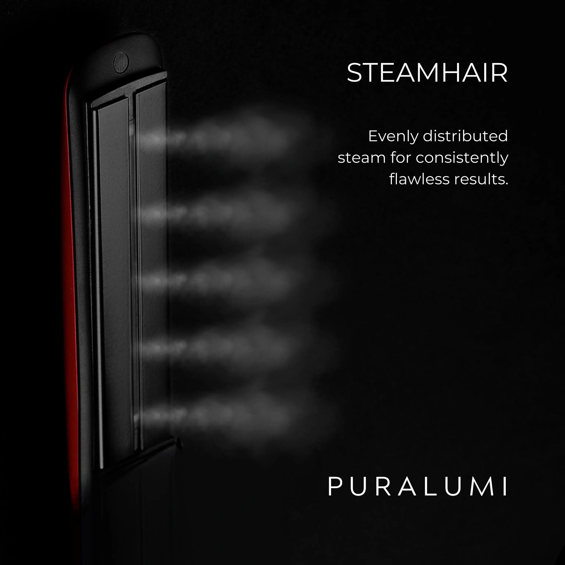 steamhair närbild ånga